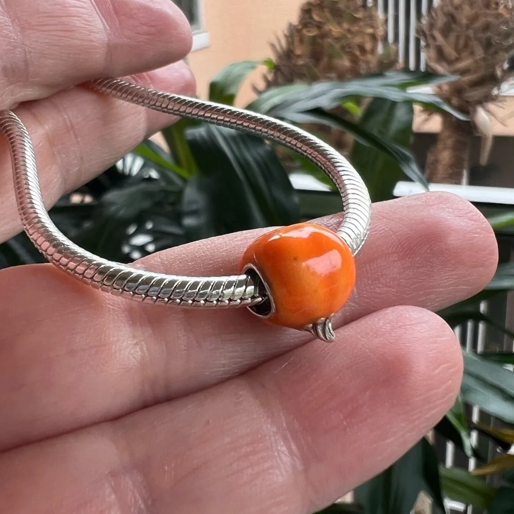 Glow in the Dark Pumpkin Charm